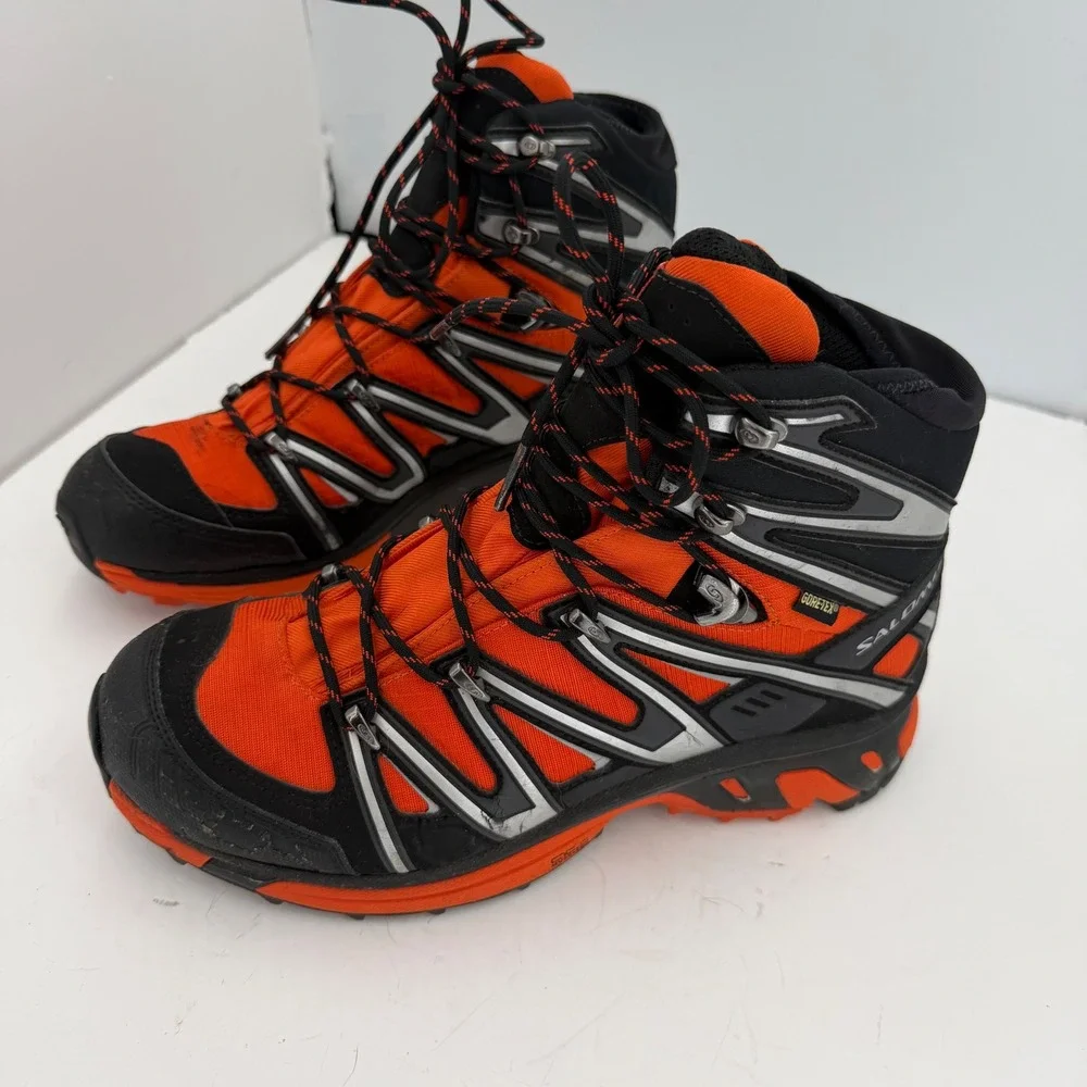 Salomon Wings Sky GTX Hiking Boots Mens 9‎ Gore Tex Trail Backpacking Outdoor
